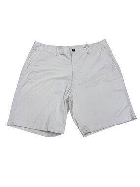 NWT Lucky Brand Men's Beige Flat Front Shorts, Size 38